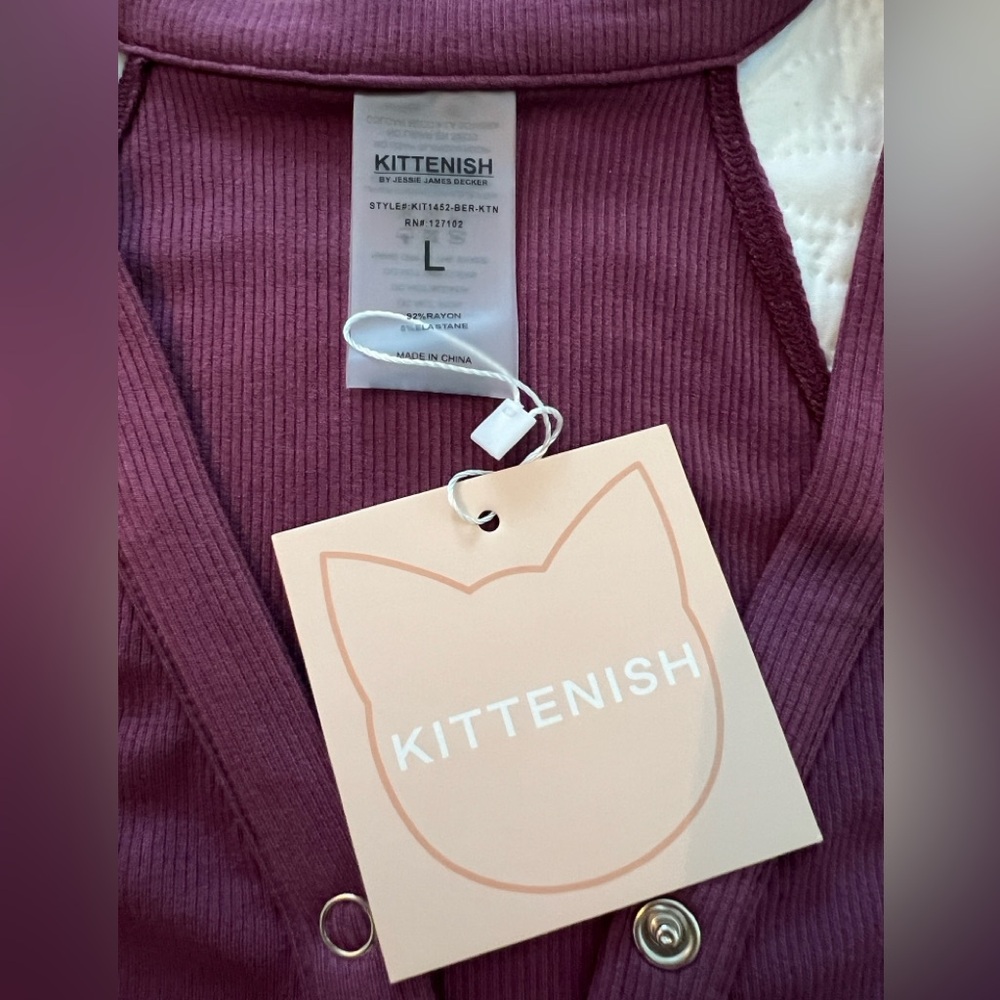 *NWT* KITTENISH HENLEY TANK (Large)
